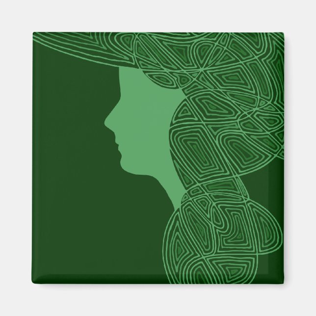 Irish Lass Magnet (Framsidan)