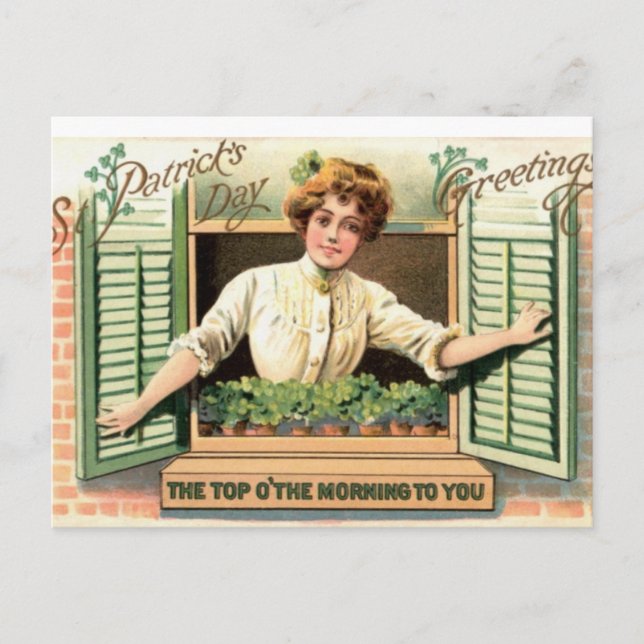 Irish Lass Vykort (Framsida)