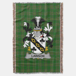 Irish Lawson Jackar Arm Family Crest Ireland Filt
