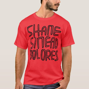 Irish Legends Shane MacGowan Sinead OConnor Dolore T Shirt