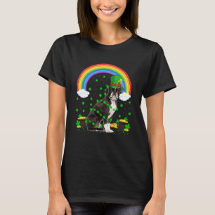 Irish Leprechaun Hat Boston Terrier St Patrick s D T Shirt