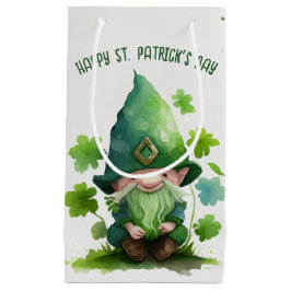 Irish Leprechaun in Shamrocks