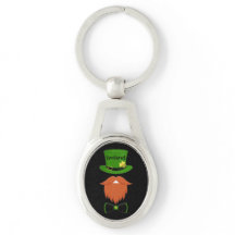 Irish Leprechaun Keychain