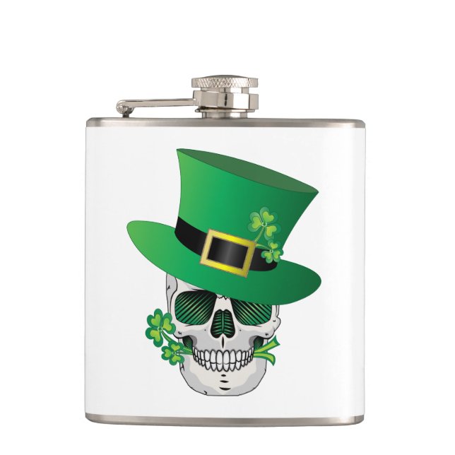 Irish Leprechaun Skull Fickplunta (Framsidan)