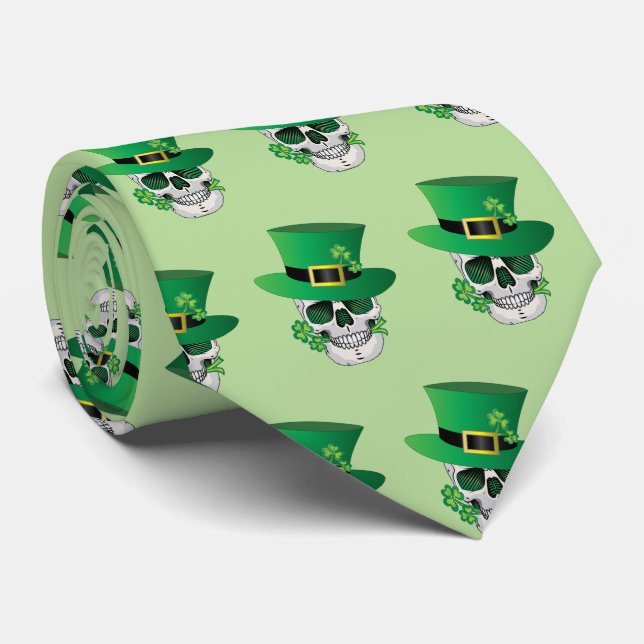 Irish Leprechaun Skull Slips (Rullad)