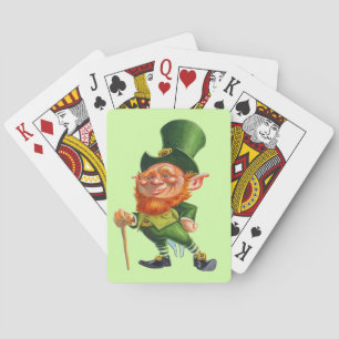 IRISH LEPRECHAUN-spelkort Casinokort
