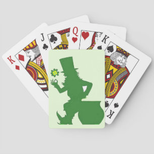 IRISH LEPRECHAUN-spelkort Casinokort