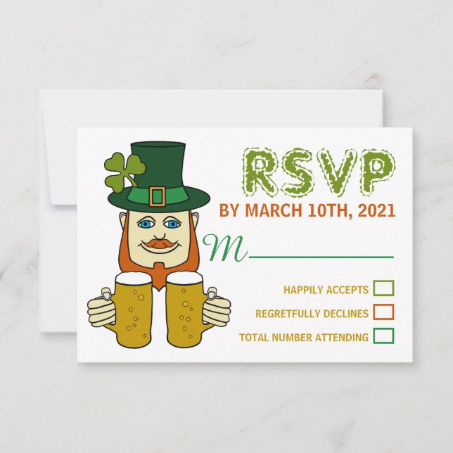 Irish Leprechaun, St patrick's day Party OSA (Framsida)