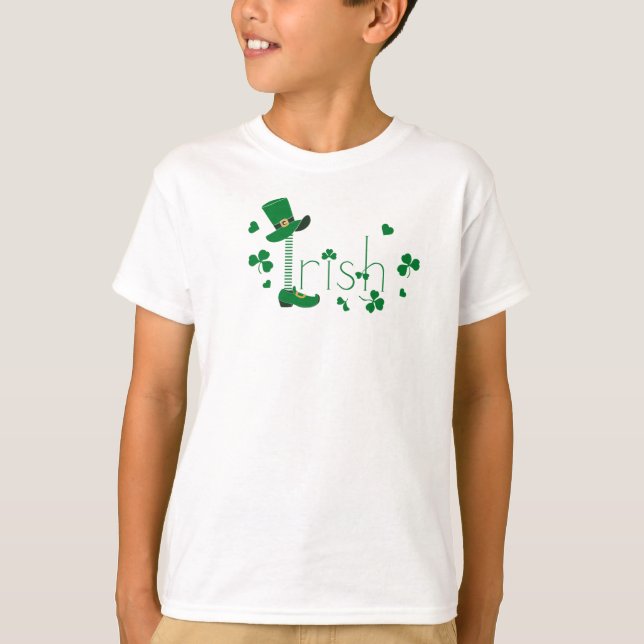 Irish Leprechaun T-Shirt (Framsida)