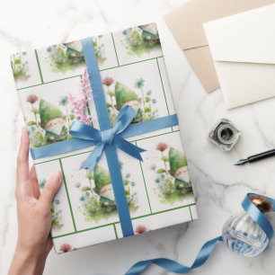 Irish Leprechaun Wrapping Papper Presentpapper
