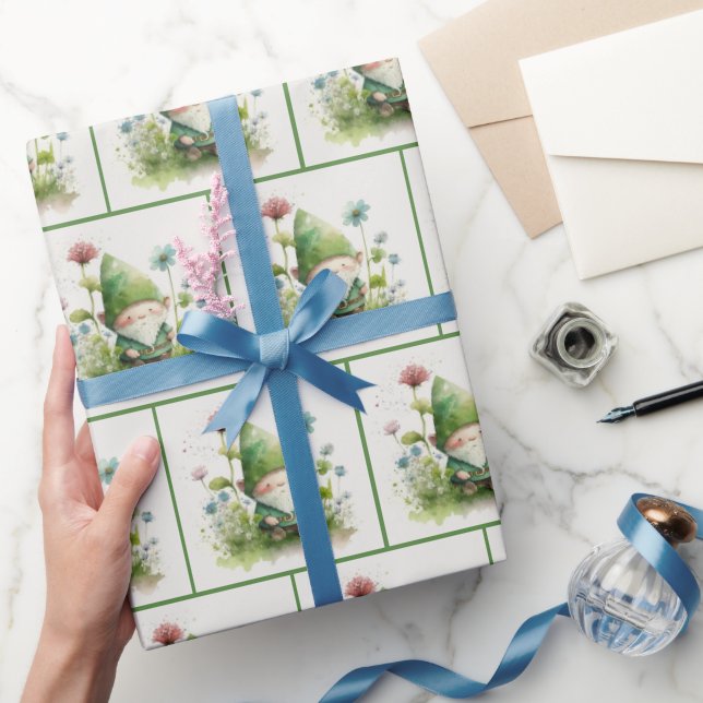 Irish Leprechaun Wrapping Papper Presentpapper (Gifting)