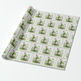 Irish Leprechaun Wrapping Papper Presentpapper