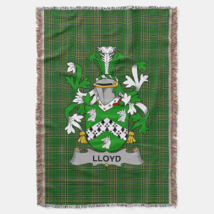 Irish Lloyd Jackar om Arm Family Crest Ireland Filt