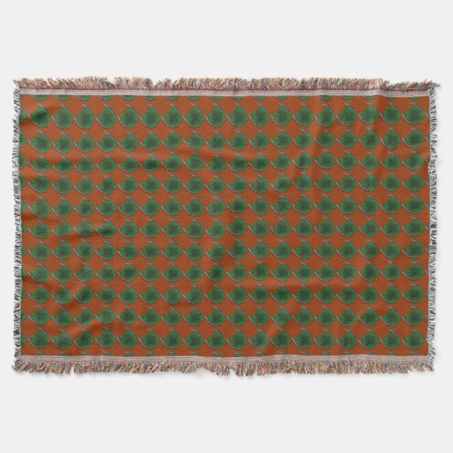 Irish Lucky Blanket Lucky Throw Blanket Mysfilt (Framsidan)