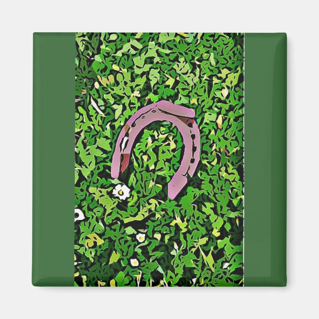 Irish Lucky Horseshoe Magnet (Framsidan)