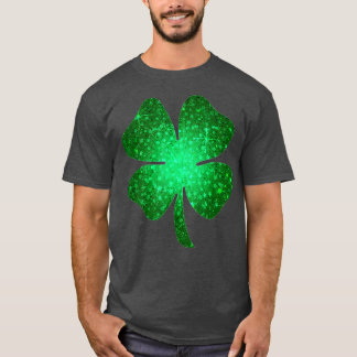 Irish Lucky Shamrock Grönt Fyrklöver St Pat T Shirt