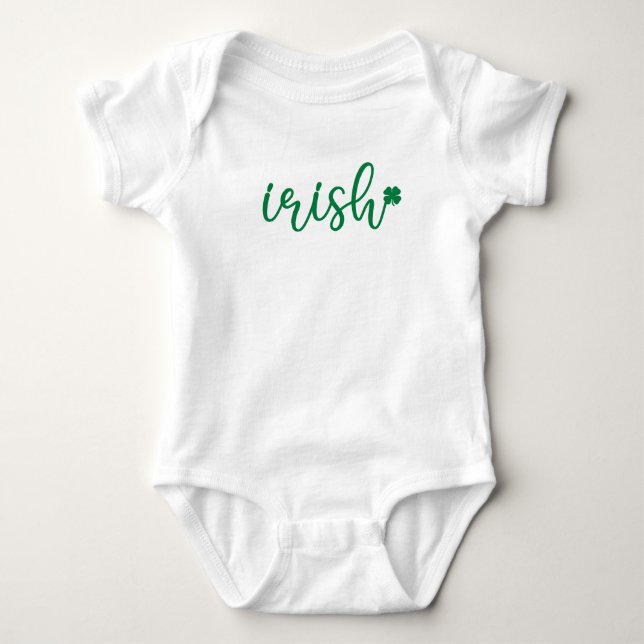 Irish Lucky Shamrock St. Patrick's Day T Shirt (Framsida)