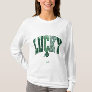 Irish Lucky Shamrock T Shirt