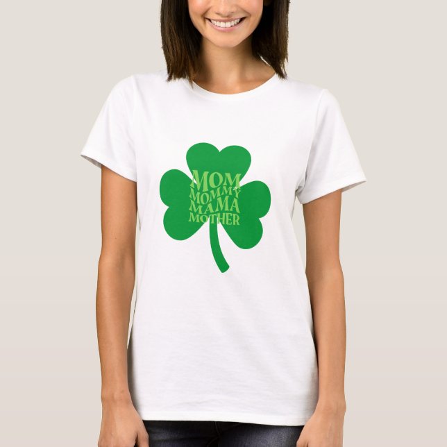 Irish Mamma T-Shirt (Framsida)