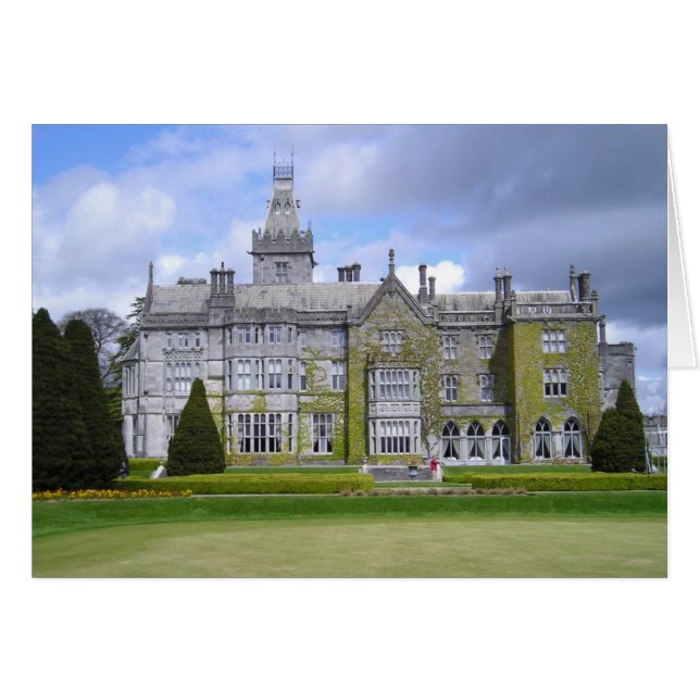 Irish Manor Card Hälsningskort (Framsidan Horizontal)