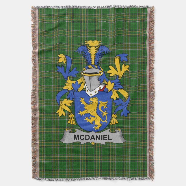 Irish McDaniel eller Daniel Jackar om Arm Family C Filt (Framsidan Vertikal)