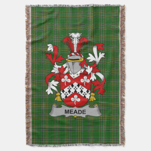 Irish Meade Jackar Arm Family Crest Ireland Filt