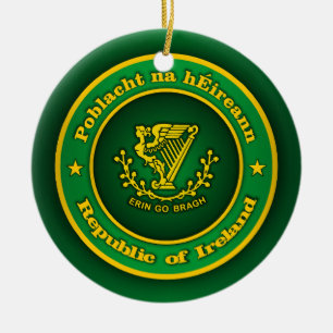 Irish Medallion Apparel Julgransprydnad Keramik