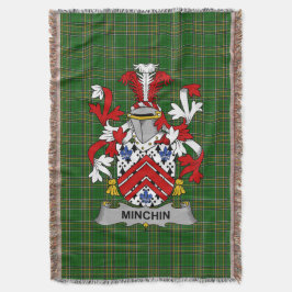 Irish Minchin Jackar Arm Family Crest Ireland Filt