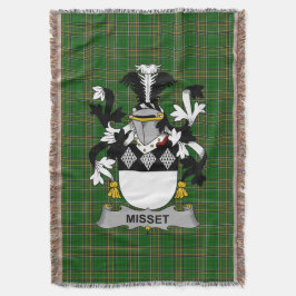 Irish Misset Jackar av Arm Family Crest Ireland Filt