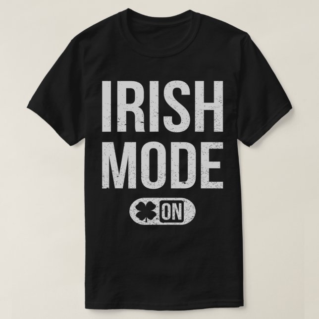 Irish Mode on St Patricks Attire Manar Women Kid S T Shirt (Design framsida)