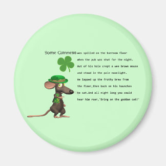 Irish Mouse dricker öl Magnet
