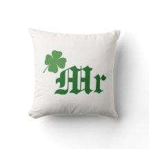 Irish Mr Bröllop Pillow