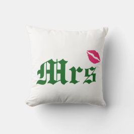 Irish Mrs Bröllop Pillow Kudde