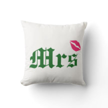 Irish Mrs Bröllop Pillow