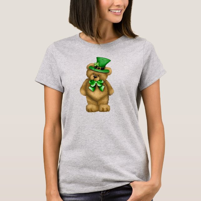 Irish Nalle T-Shirt (Unisex) (Framsida)