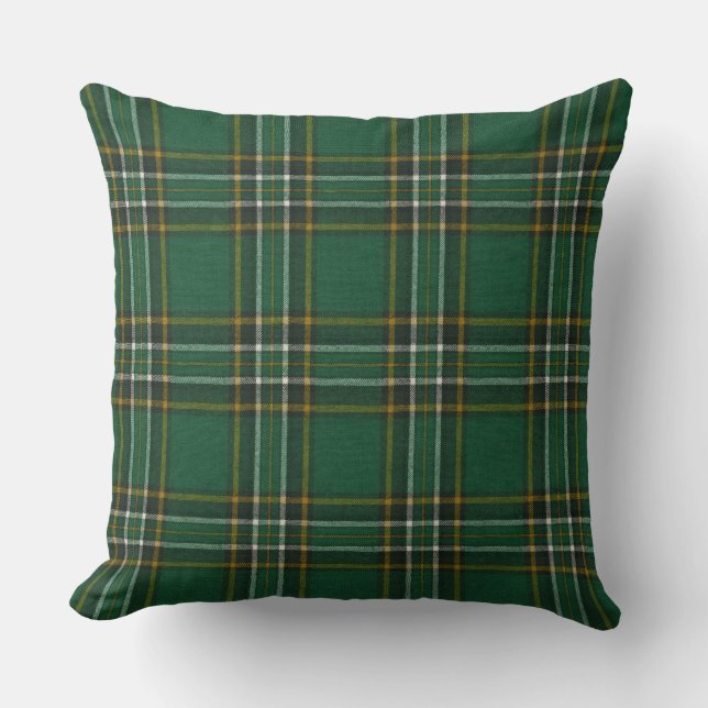 Irish National Original Tartan Square Dekorativ ku Kudde (Framsida)