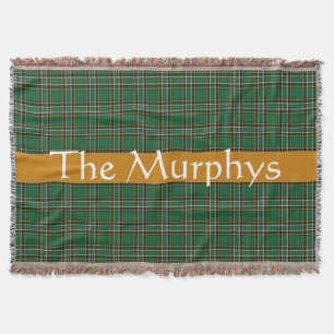 Irish National Tartan Personlig  Filt