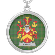 Irish Necklace Abbott Jackar om Arm Family Crest