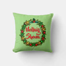 Irish Nollaig Shona God jul Kudde