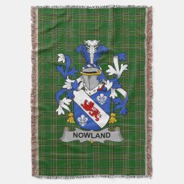 Irish Nowland Jackar av Arm Family Crest Ireland Filt
