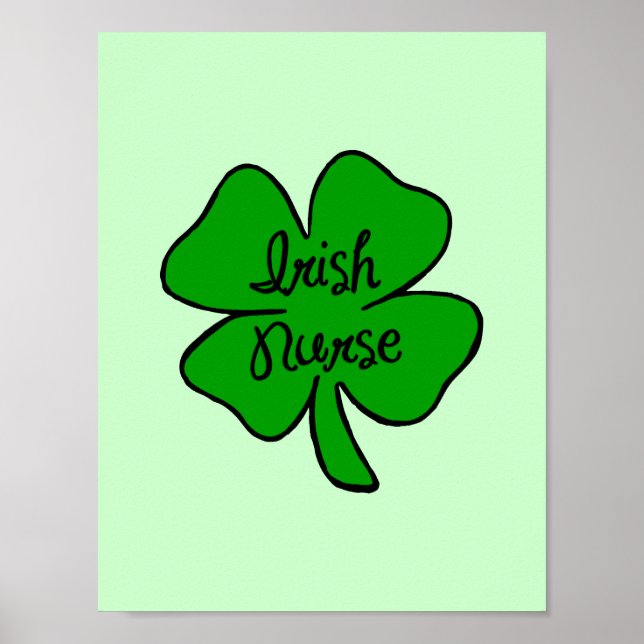 Irish Nurse Poster (Framsidan)
