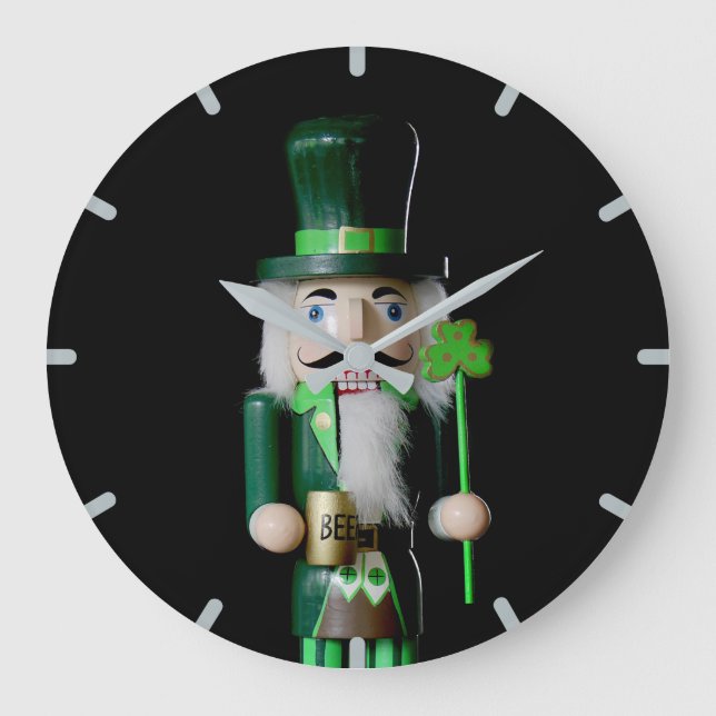 Irish Nutcracker Stor Klocka (Framsida)
