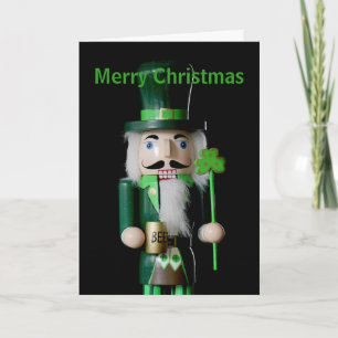 Irish Nutcracker w Personlig Message Helgkort