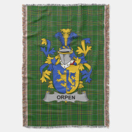 Irish Orpen Jackar Arm Family Crest Ireland Filt