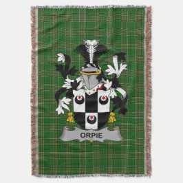 Irish Orpie Jackar av Arm Family Crest Ireland Filt