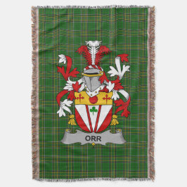 Irish Orr Jacka of Arm Family Crest Ireland Filt