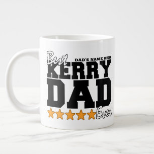 Irish Pappa Kerry Birthday / Fars dag Jumbo Mugg