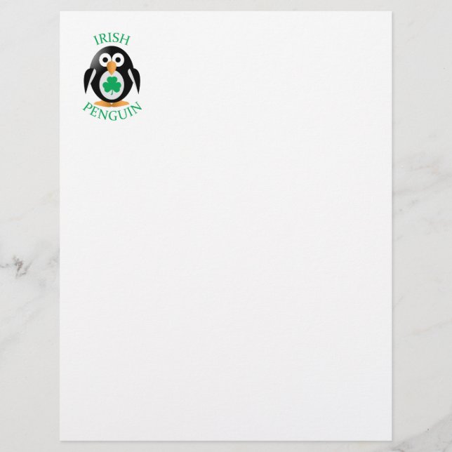 Irish penguin (Framsida)
