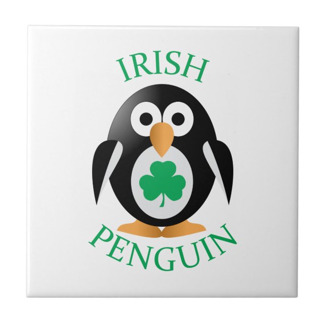 Irish penguin kakelplatta (Framsidan)