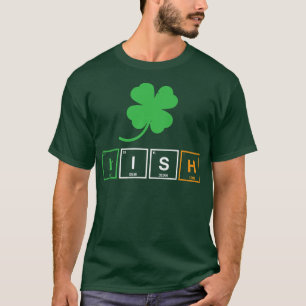 Irish Periodic Bord Chemistry Science Scientist P T Shirt
